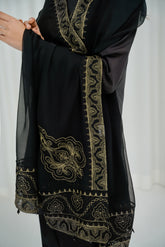 1 Piece Chiffon Embroidered Dupatta (FD0010)